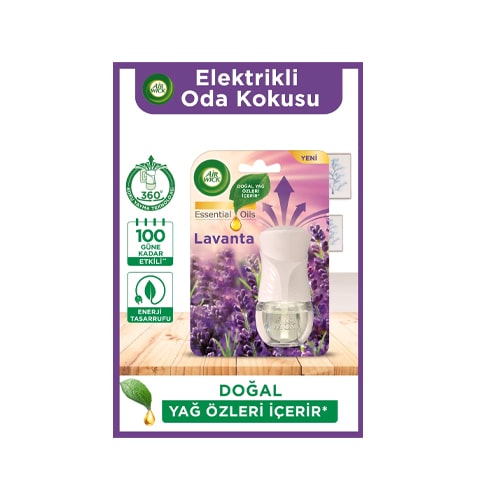 Air Wick Elektrikli Oda Kokusu Kit Lavanta (1 CİHAZ 1 KOKU)
