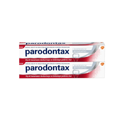 Parodontax Diş Macunu 75 Ml Beyazlatıcı Gelişmiş Tat ( 2 Adet ) 