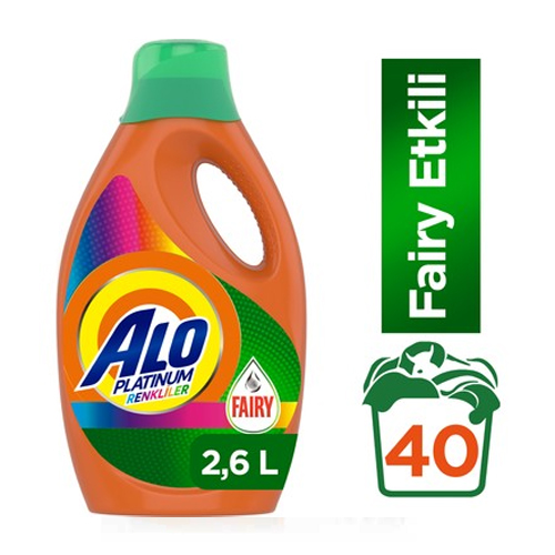 Alo Platinum Fairy Etkili 40 Yıkama Renkli