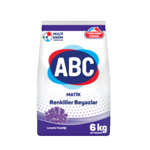 ABC Matik Lavanta 6 kg Çamaşır Deterjanı