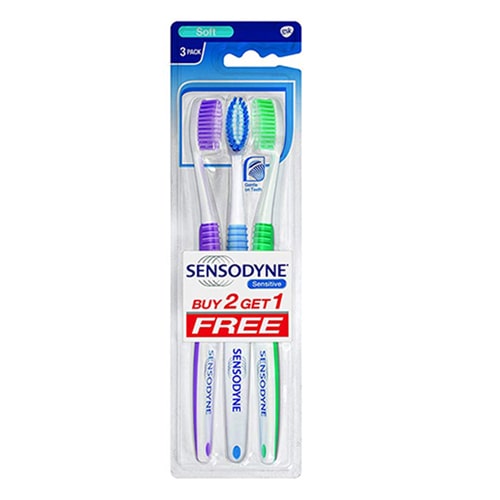 SENSODYNE* DIŞ FIRÇASI 3LÜ SENSİTİVE*144