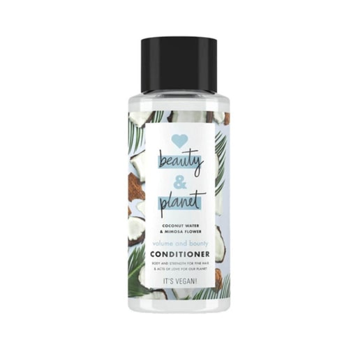 Love Beauty and Planet Hindistan Cevizi Suyu Ve Mimoza Çiçeği Özlü Saç Kremi - 400 Ml