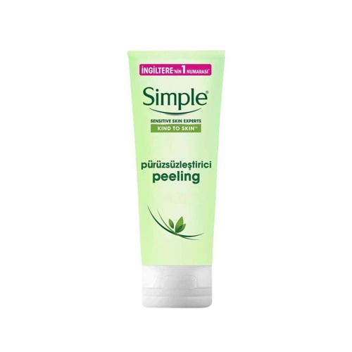 Simple Kind To Skin Hassas Ciltlere UygunPürüzsüzleştirici Pirinçli Peeling 75 Ml