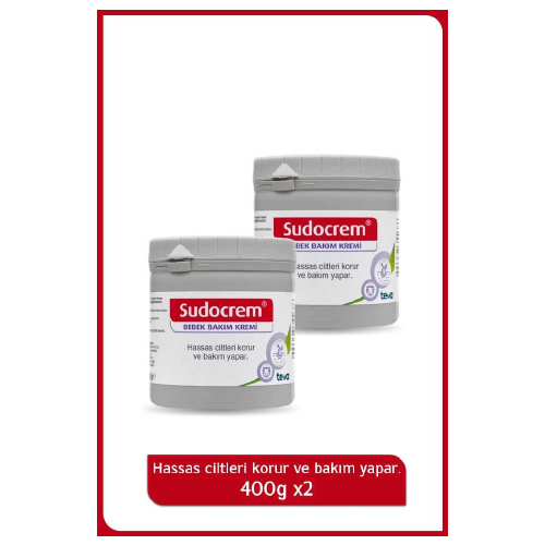 Sudocrem Pişik Kremi Ve Bebek Bakım Kremi 400 Gr X 2. 