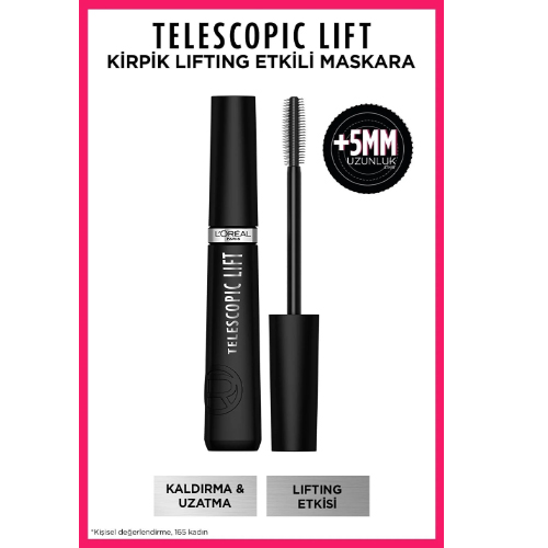 L'Oreal Paris Telescopic Lift Maskara 9.9 Ml