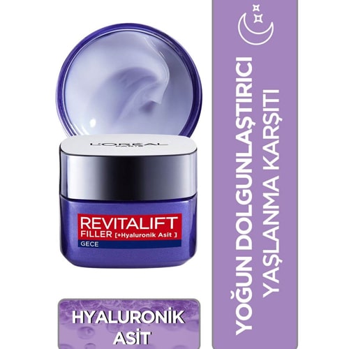 Loreal Paris Dermo Revitalıft Filler 50 Ml *6 (Gece)