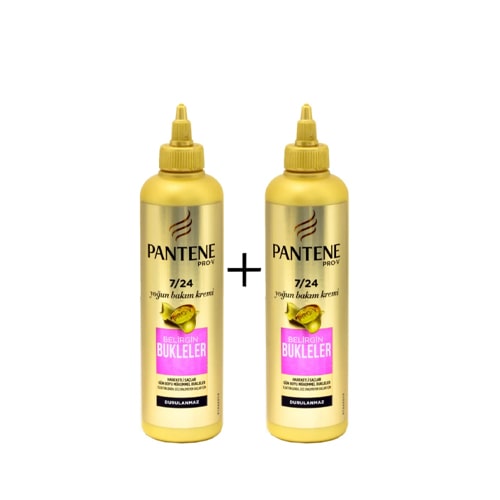 Pantene Belirgin Bukle 7/24 300 ml Saç Kremi 2 Adet