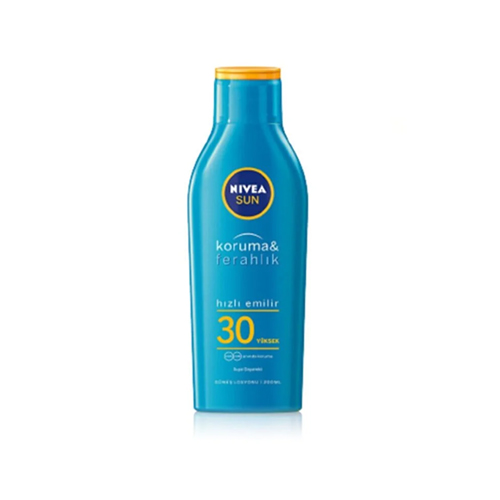 Nivea Sun Spf 30 Koruma & Ferahlık Güneş Losyonu 200ml Güneş Kremi yüksek Koruma