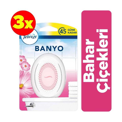 Febreze Hava Ferahlatıcı Banyo Oda Kokusu Bahar Çiçekleri