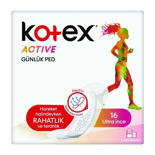 Kotex Gunluk Ped 16'Lı *32