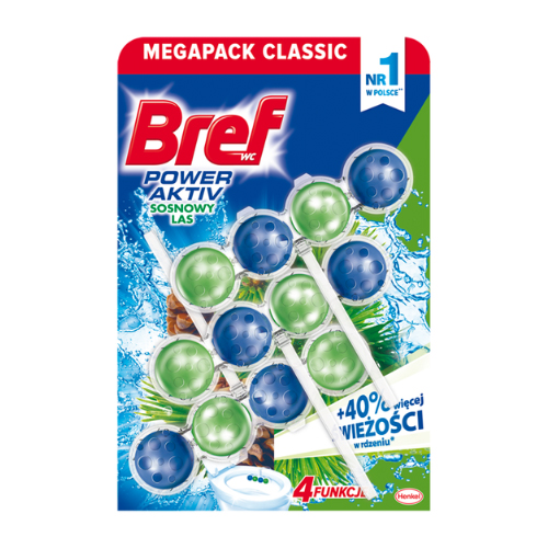 Bref WC Power Active 3X50 gr.