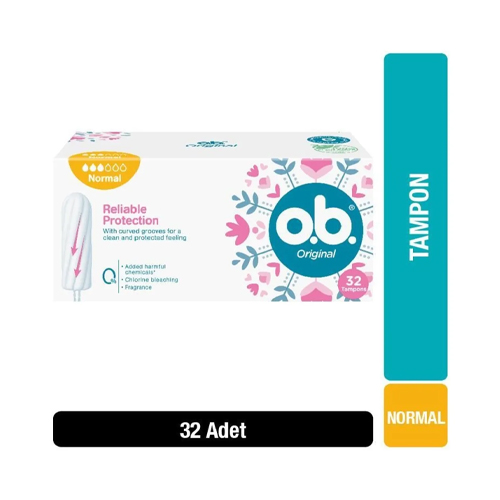 o.b. Original Normal Tampon 32'li Paket