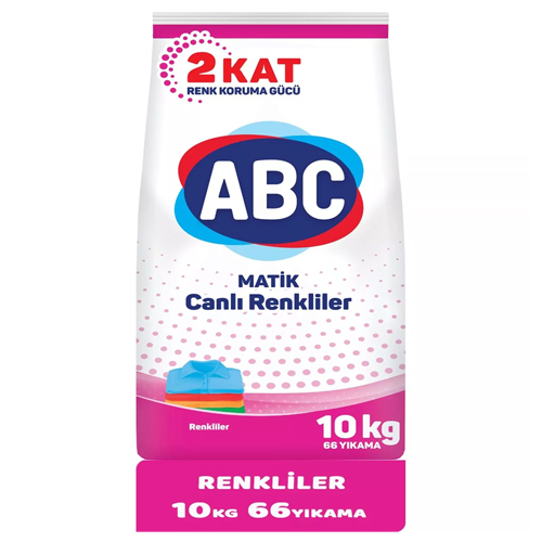 abc Matik 10 Kg Renkliler Deterjan