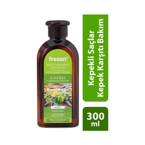 Tresan 6 Bitki Kepek Karşıtı Bakım Şampuanı 300 Ml