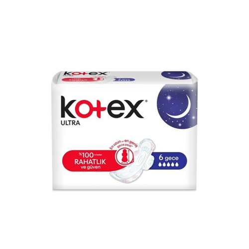 Kotex Ultra Tekli Gece 6'lı