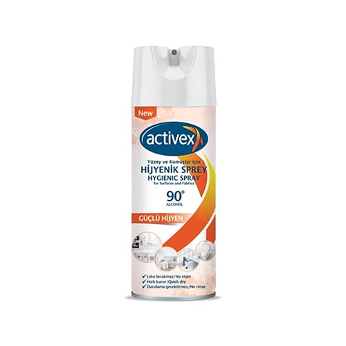 Actıvex Hijyenik Temizleyici Sprey Dezenfektan 400 ML