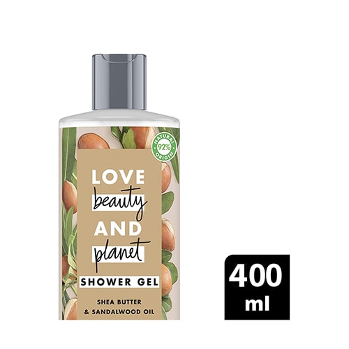 Love Beauty&Planet Shea Yağı ve Sandal Duş Jeli 400 ML