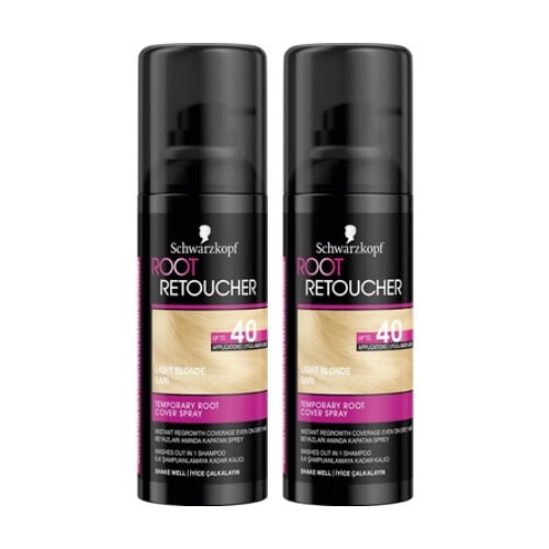 Schwarzkopf Beyazları Anında Kapatan Sprey Boya Sarı 120 ml X 2 Adet
