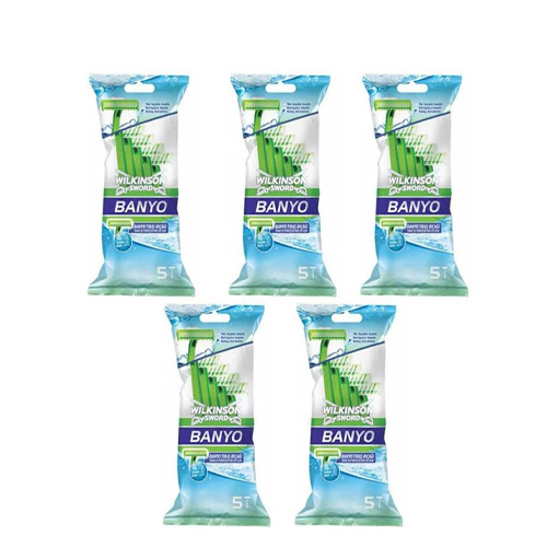 Wilkinson Sword 5'li Banyo Tıraş Bıçağı x 5 Paket