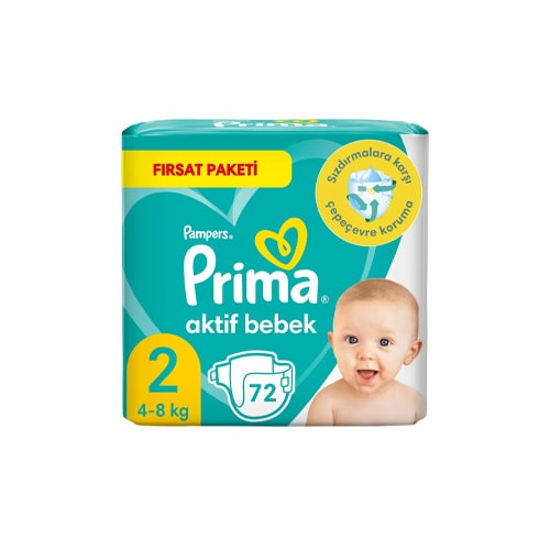 Prima Fırsat PK.Mını NO:2 (4-8KG) 72'LI*2 