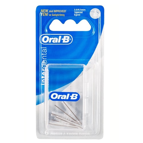 Oral Care Arayuz Fırca Yedeği Eğimli