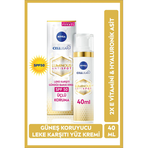 NiveaLuminous630 Leke Karşıtı Aydınlatıcı Cilt Bakım Serumu 30 ml , Cilt Tonu Eşitleyici, Hyaluronik Asit