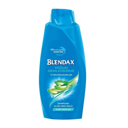 Blendax Şampuan 500Ml*12(Aloe Vera)Kuru Saçlar