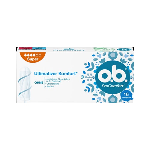 O.B Tampon Süper 16'lı