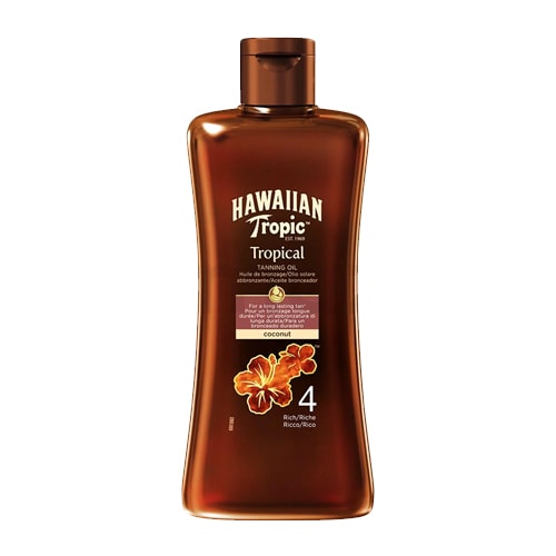 Hawaiian Tropic Tropical Tanning Oil Coconut SPF4 200 ml