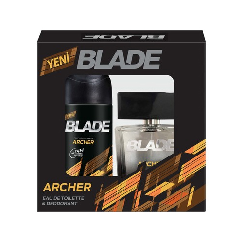 Blade Man Edt+Deodorant+Karton Kof Archer 6 Lı
