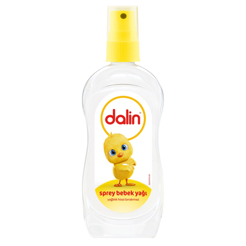 Dalin Bebe Yağı Light Oil Yeni  Spray 200 ml