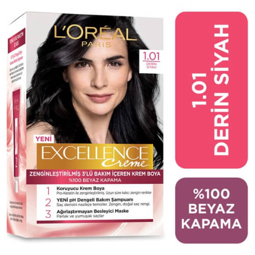 Excellence Saç Boyası.      (1.01) *6