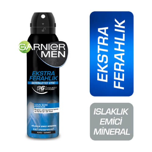 Garnier.Mineral Spray Bay 150Ml *6 (Ekstra Ferahlık )