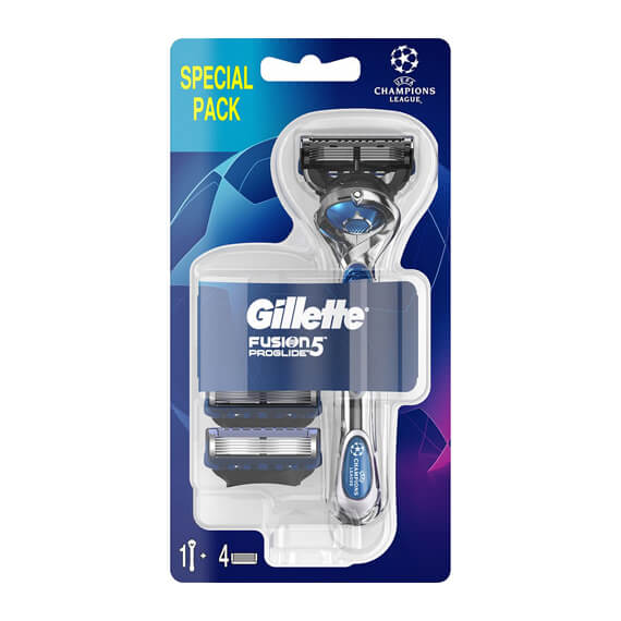Gillette Fusion Proglide 5 Makine + 4 Yedek Special Pack