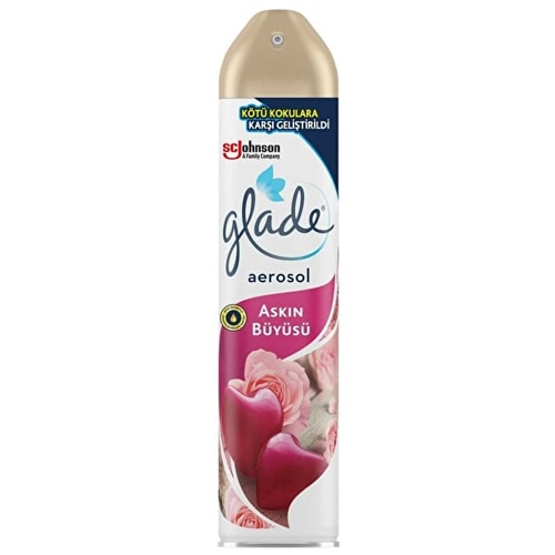 Glade Hava Tazeleyici Aerosol, Oda Kokusu  Aşkın Büyüsü