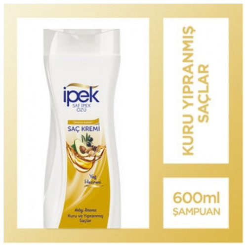 İpek Şampuan.600Ml *12 (Kuru Ve Yıpranmış Saçlar -Yağ