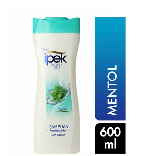 İpek Şampuan.600Ml *12 (Mentol-Yağlı Kökler)