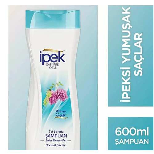 İpek Şampuan.600Ml *12 (Normal Saçlar -Orkide)