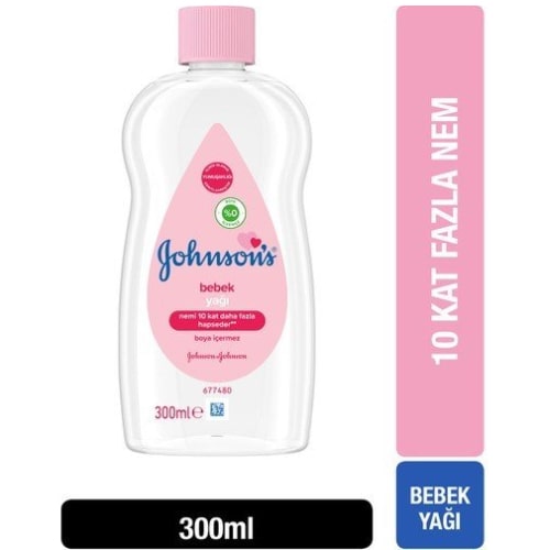 Johnsons Baby Bebek Yağı 300Ml*24