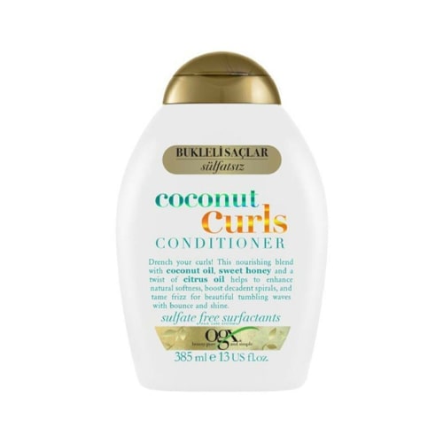 OGX Bukleli Saçlar için Nemlendirici Coconut Curls Sülfatsız Bakım Kremi 385 ml