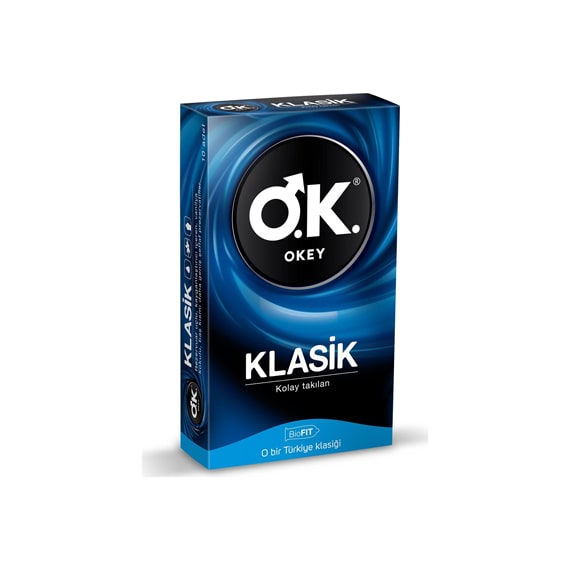 Okey Klasik Prezervatif 10'lu