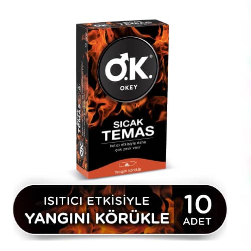 Okey Sıcak Temas 10 Lu Prezervatif