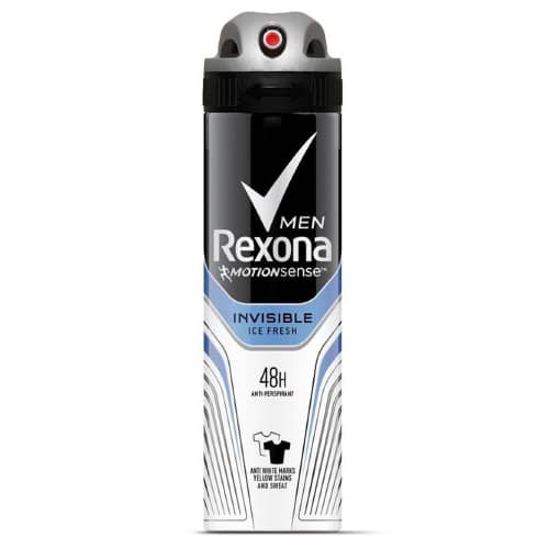 Rexona Men Deodorant 150Ml *6 (Invısıble Ice Fresh)