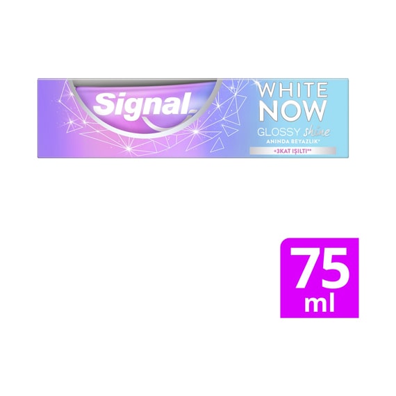 Signal White Now Glossy Shine Diş Macunu 75 ml