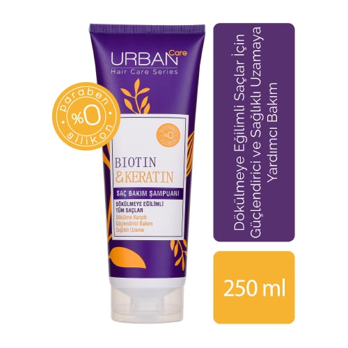 URBAN CARE BİOTİN & KERATİN ŞAMPUAN 250 ML