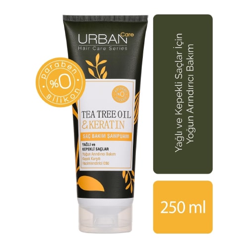URBAN CARE TEA TREE & KERATİN ŞAMPUAN 250 ML