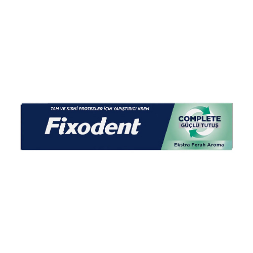 Fixodent Complete Ekstra Ferah Diş Protezi Yapıştırıcı Krem 47 gr