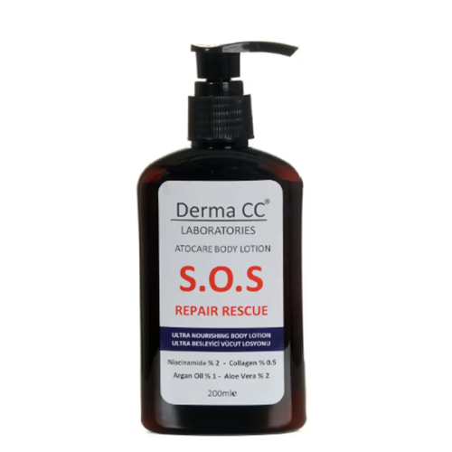 Derma CC LABORATORIES Derma Cc S.o.s Repair Rescue Atocare Vücut Losyonu 200 ml