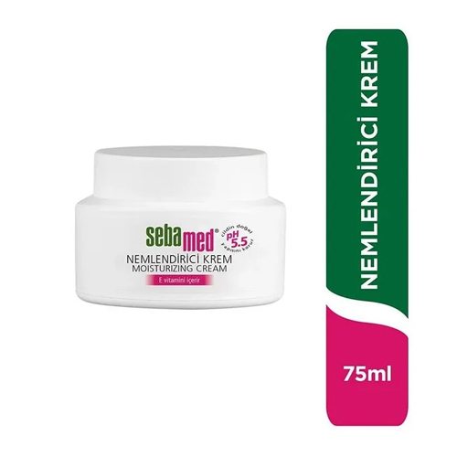 Sebamed %2 Vitamin E İçeren Nemlendirici Yüz ve Boyun Cilt Bakım Kremi – Günlük Bakım - 75 ml