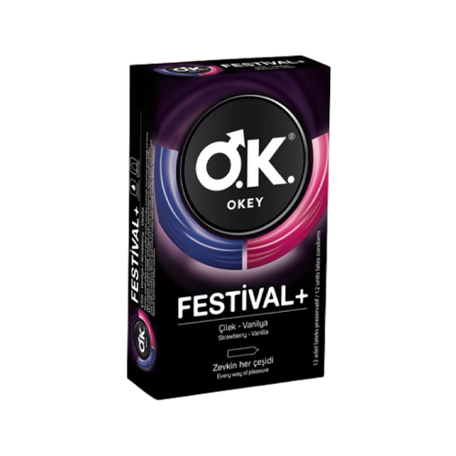 Okey Festival Prezervatif 12'li
